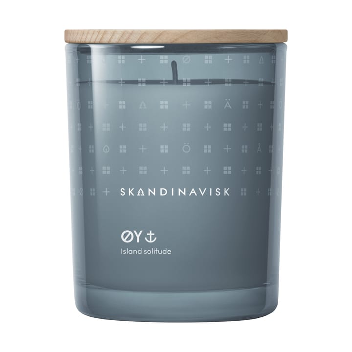 Øy duftlys med låg - 200 g - Skandinavisk