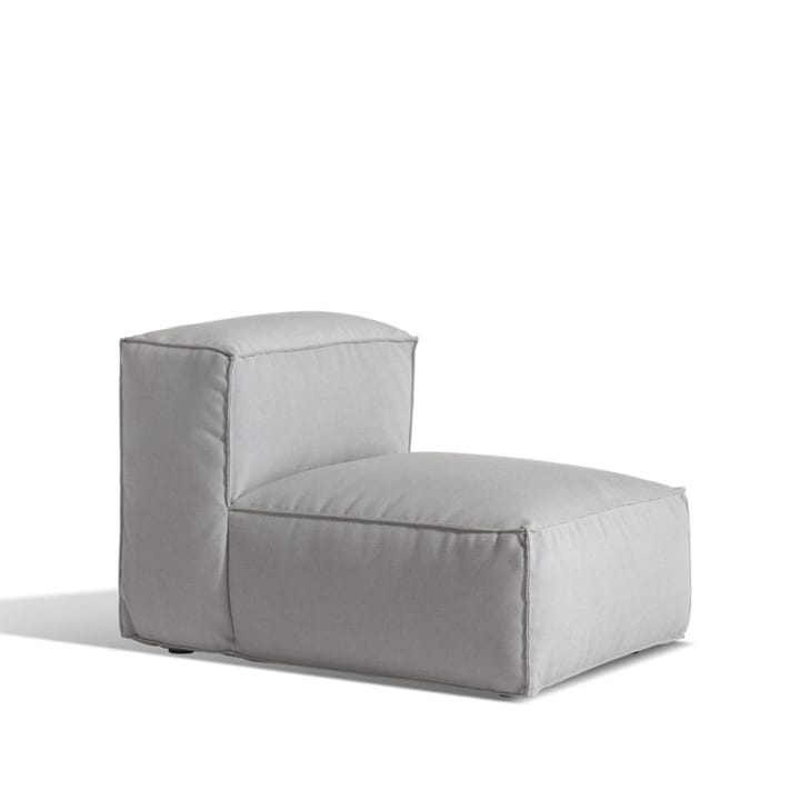 Asker modulsofa - Sunbrella Sling light grey, midterdel lille - Skargaarden