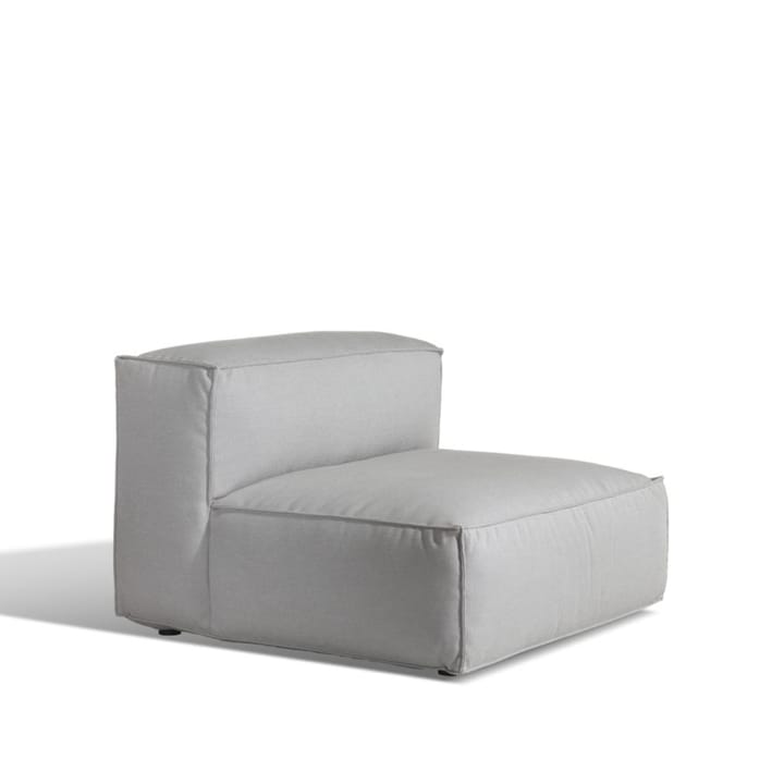 Asker modulsofa - Sunbrella Sling light grey, midterdel stor - Skargaarden