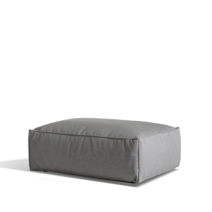 Asker sofamodul - Sunbrella Sling taupe beige, fodskammel - Skargaarden