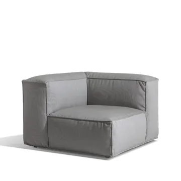 Asker sofamodul - Sunbrella Sling taupe beige, hjørnedel - Skargaarden
