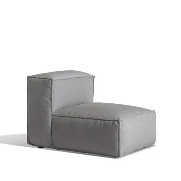 Asker sofamodul - Sunbrella Sling taupe beige, midterdel lille - Skargaarden