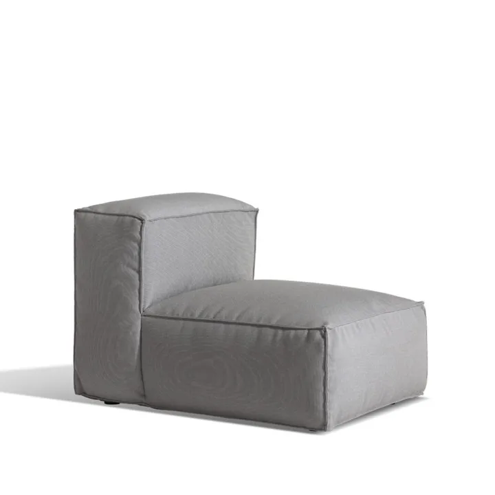 Asker sofamodul - Sunbrella Sling taupe beige, midterdel lille - Skargaarden