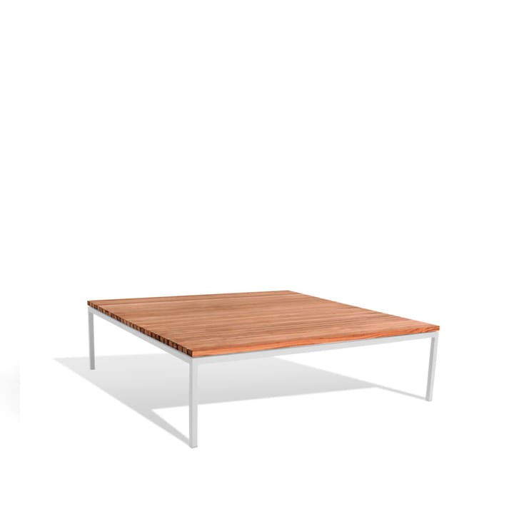Bönan loungebord - Teak, large, lysegrå aluminiumsramme - Skargaarden