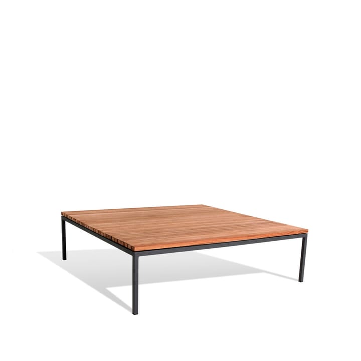 Bönan loungebord - Teak, large, mørkegrå aluminiumsramme - Skargaarden