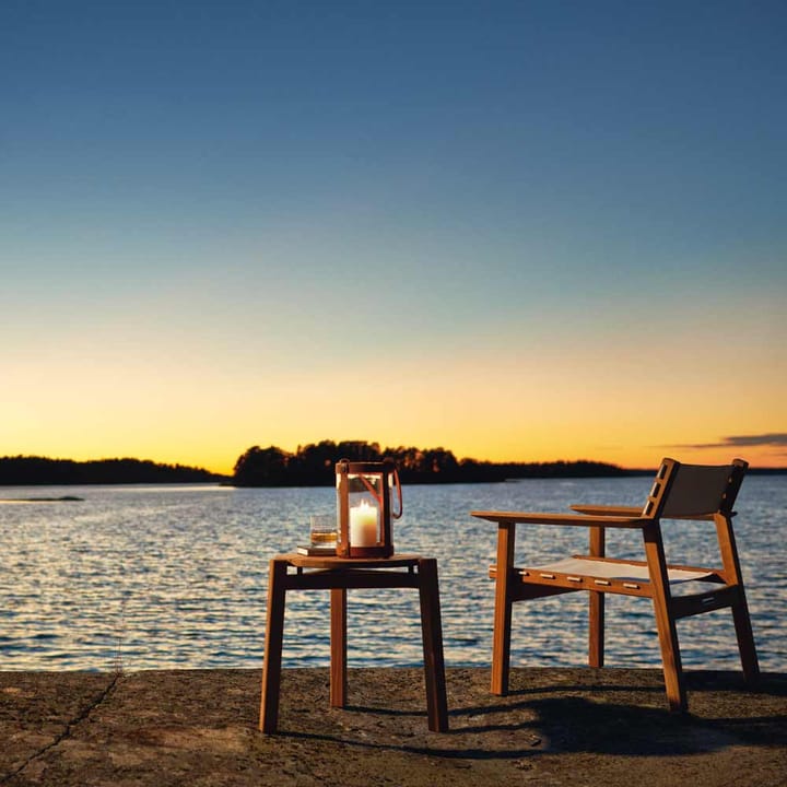 Djurö sofabord, Teak, ø42 cm Skargaarden
