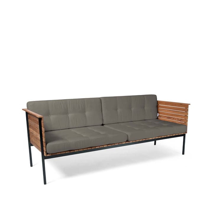 Häringe sofa - Sunbrella Natté Nature Grey-teak-sort - Skargaarden