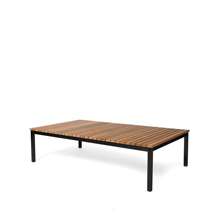 Häringe sofabord - Teak, large, sort stålstativ - Skargaarden
