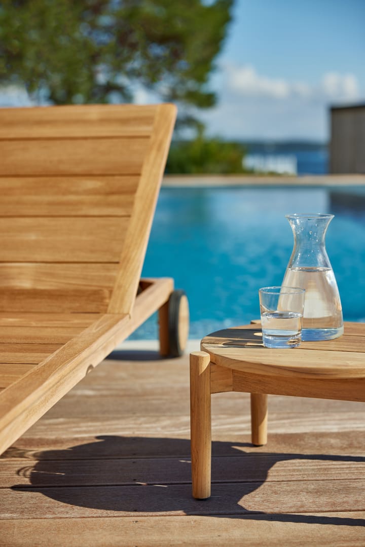 Koster loungebord lille Ø42 cm, Teak Skargaarden