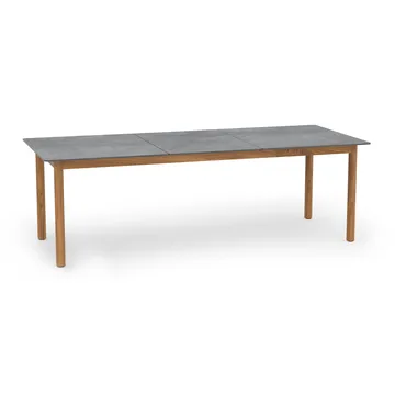 Koster spisebord 230x95x74 cm kompositplade og teak - undefined - Skargaarden