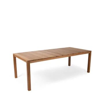 Oxnö spisebord - Teak, 220x100 cm - Skargaarden