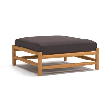 Saltholm ottoman teak-gråbrun pude - Skargaarden