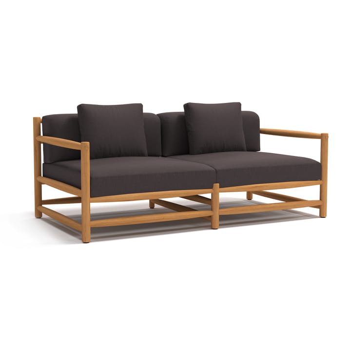 Saltholm sofa teak-gråbrun pude - undefined - Skargaarden