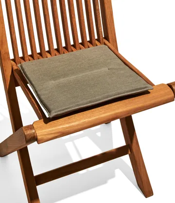 Viken stolehynde - Agora Fossil grey, 30x30 cm - Skargaarden