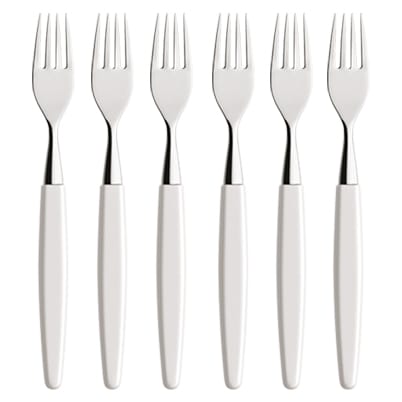 Skaugum gaffel 6-pak - Pure White - Skaugum of Norway