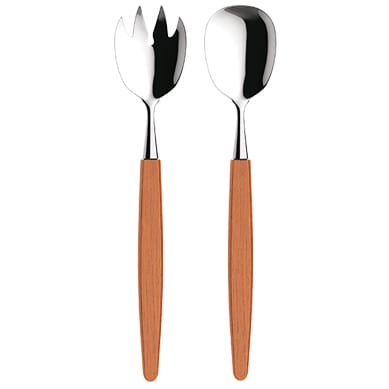 Skaugum salatbestik - Ecco Teak - Skaugum of Norway
