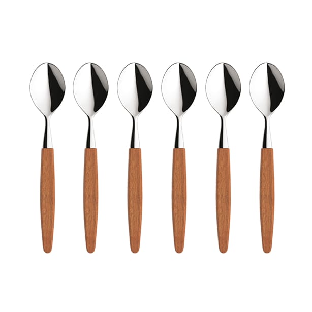 Skaugum ske 6-pak Ecco Teak - undefined - Skaugum of Norway
