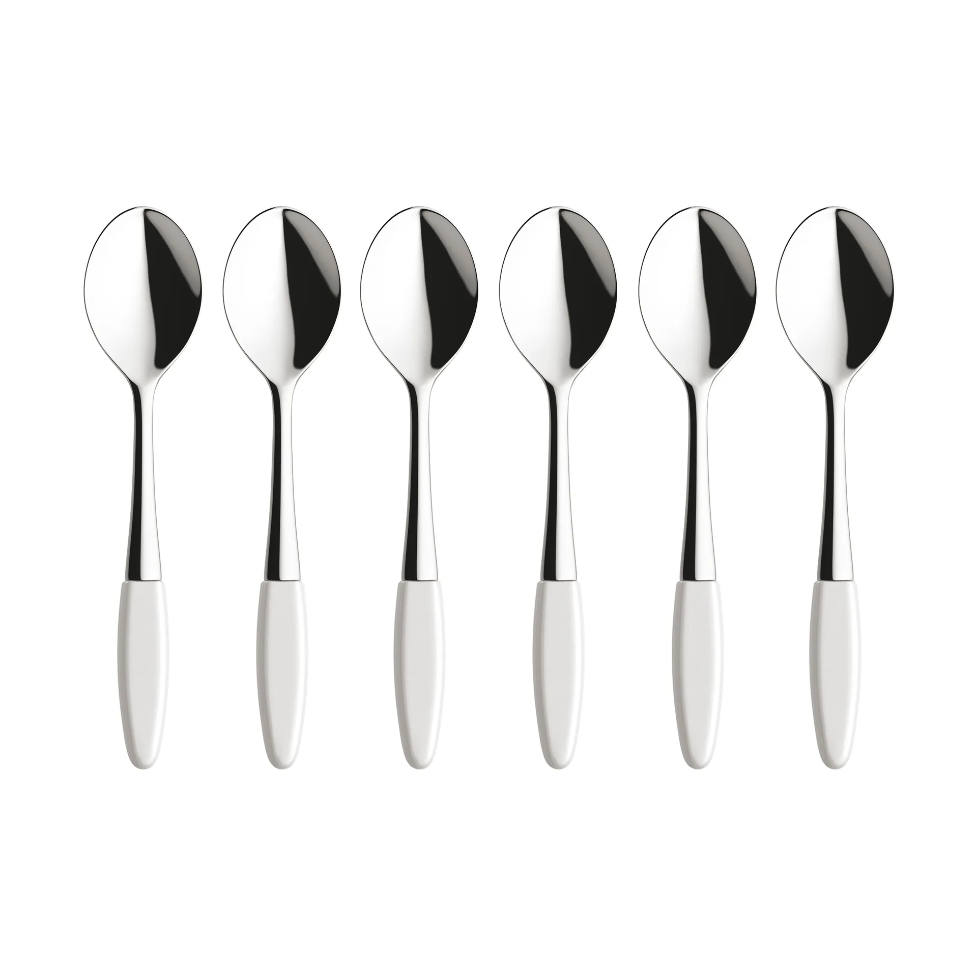 Skaugum teske 6-pak Pure White Skaugum of Norway