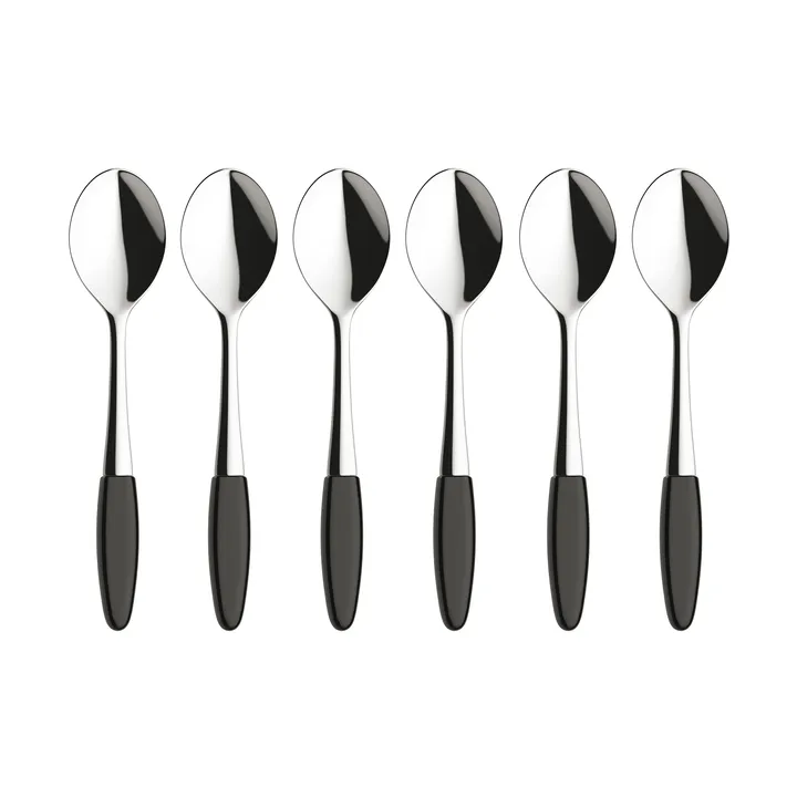 Skaugum teske 6-pak Urban Black - Skaugum of Norway