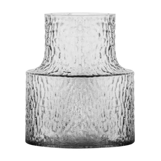 Kolonn vase struktur - 20 cm - Skrufs Glasbruk