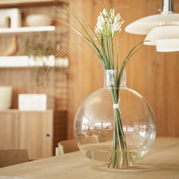 Pallo vase - Klar 37 cm - Skrufs Glasbruk