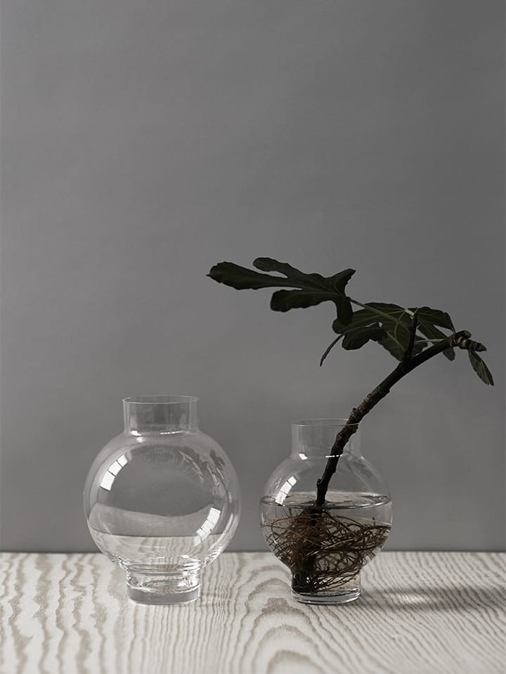 Tokyo vase/fyrfadsstage, 13 cm Skrufs Glasbruk