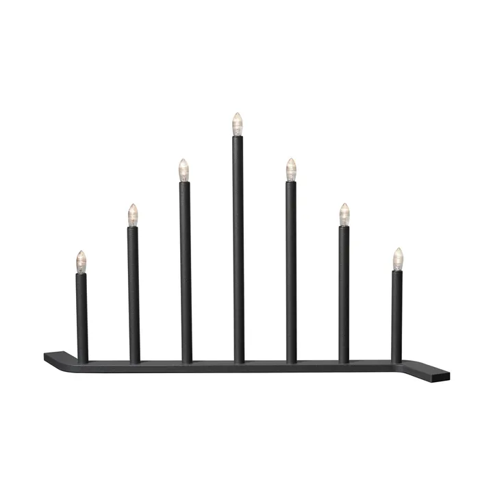 Advent RE adventslysestage - Grå-7 lys - SMD Design