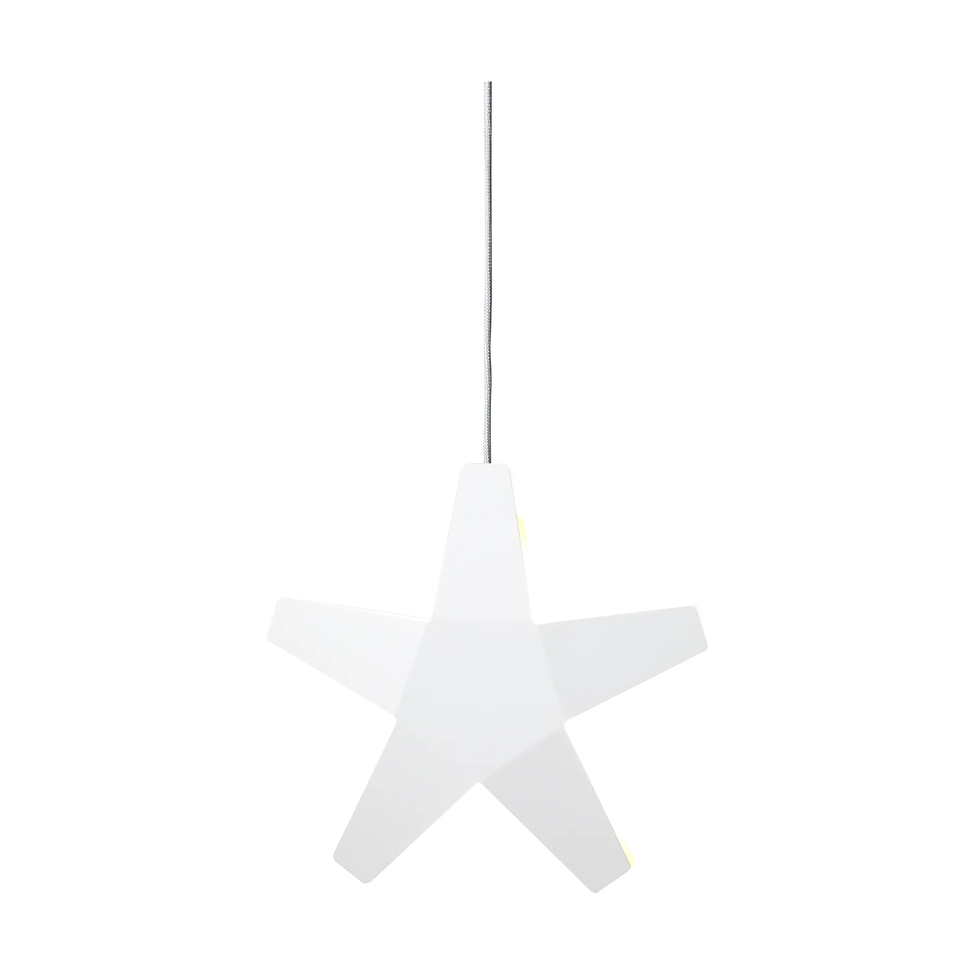 Advent Stjerne Adventsstjerne, Hvid-grå ledning, 40 cm SMD Design