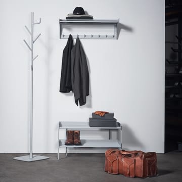 Alfred skohylde - lysegrå, tilbygningsdel - SMD Design