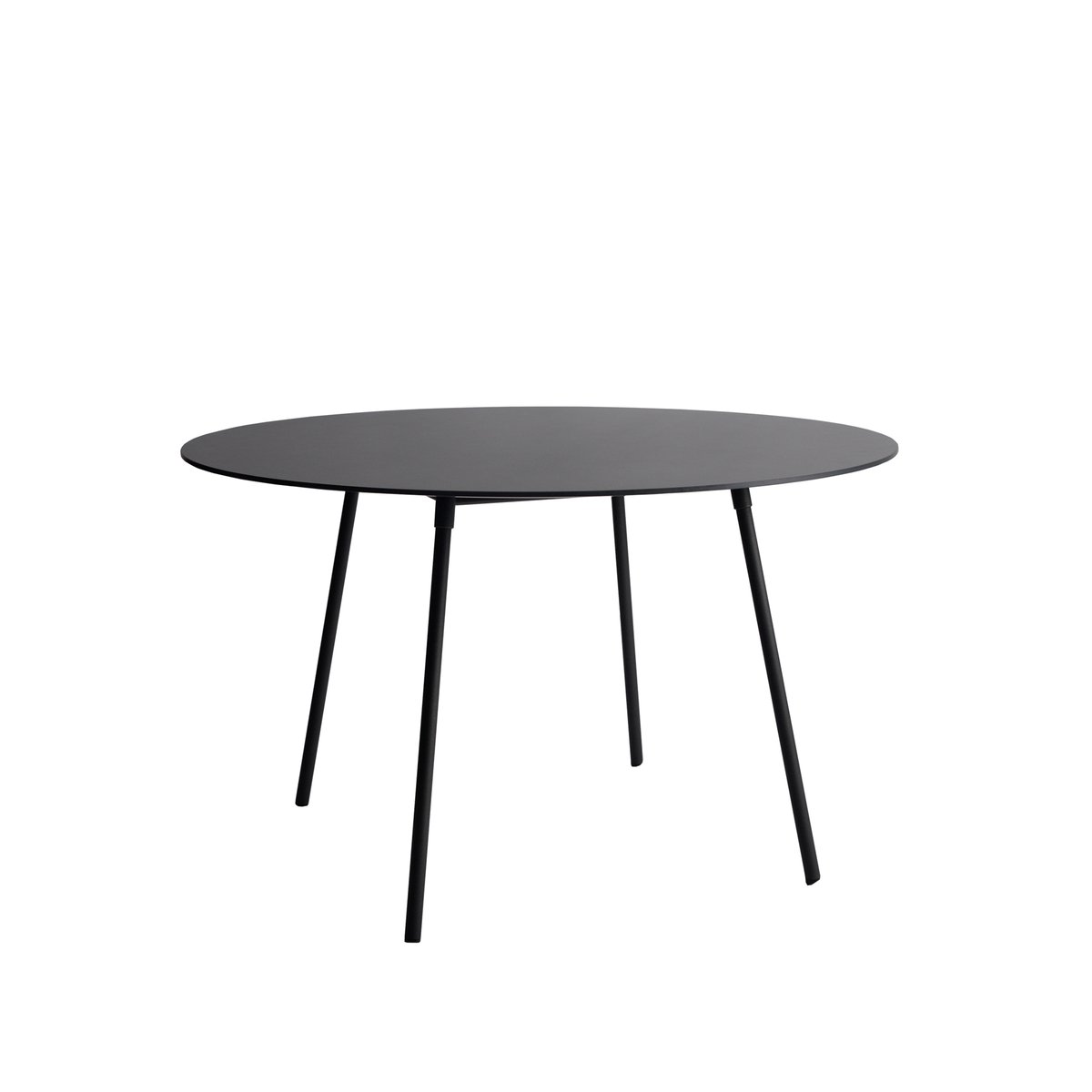 SMD Design Ella spisebord rundt mørkegrå | Skandinavisk Design | Spiseborde | Grå