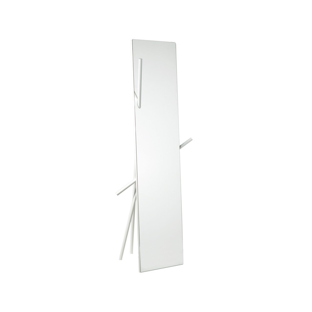 SMD Design Hayman gulvspejl hvid | Skandinavisk Design | Gulvspejle | Hvid