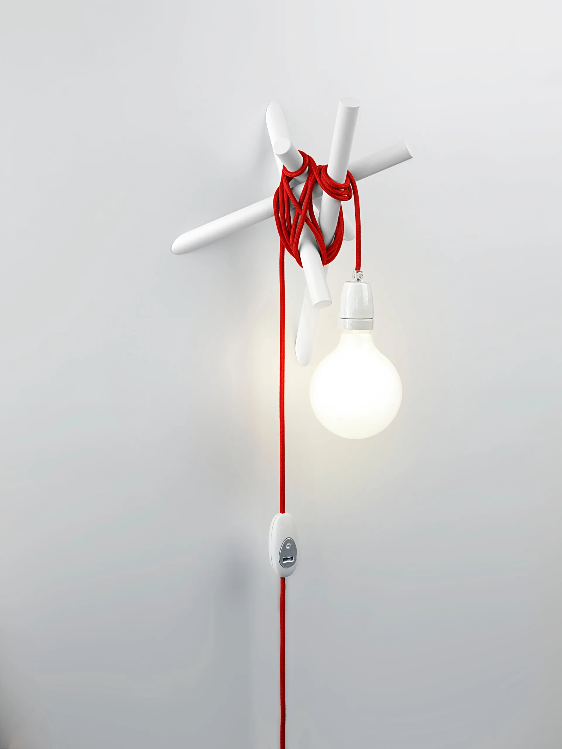 Hayman knagerække, Grå SMD Design