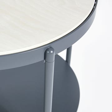 Lene rullevogn - grey, hvidpigmenteret askefinér - SMD Design