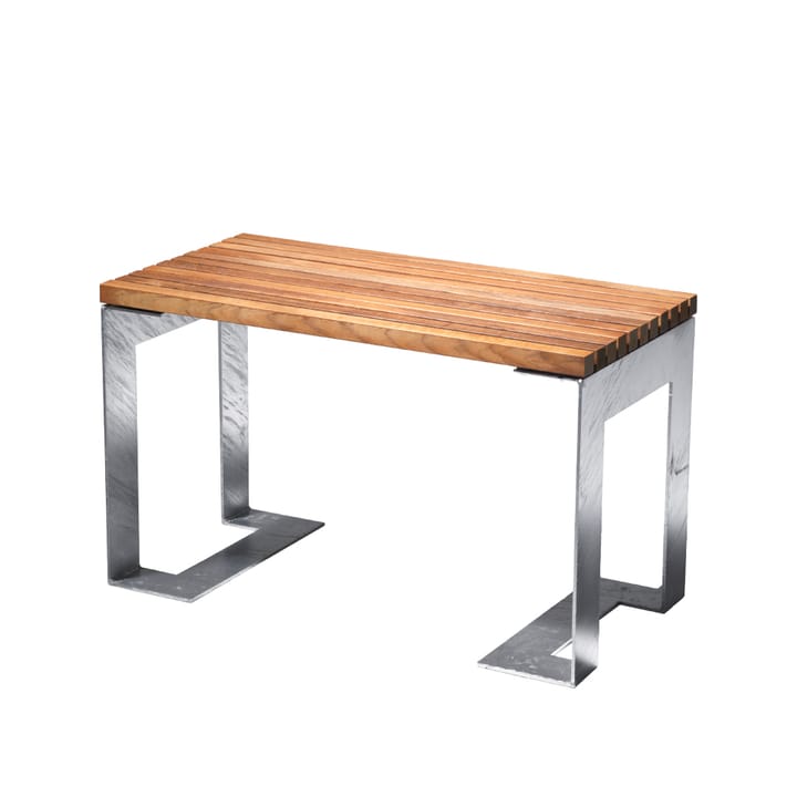 Paus bænk - Eg, galvaniseret understel - SMD Design