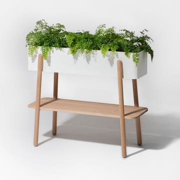 Prunella blomsterbord - hvid-eg - SMD Design