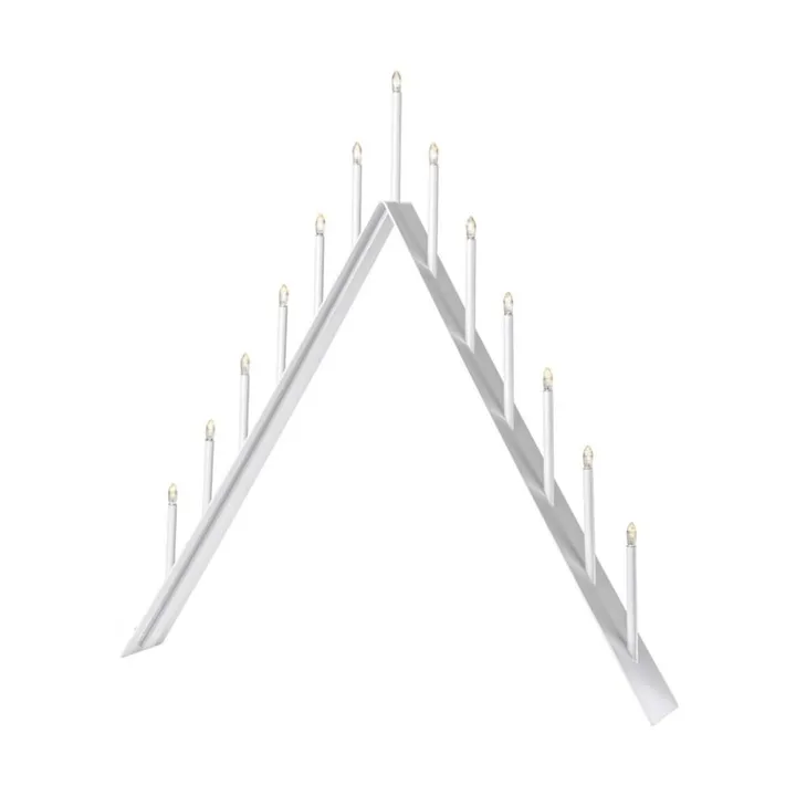 Spica 13 adventslysestage - Hvid - SMD Design