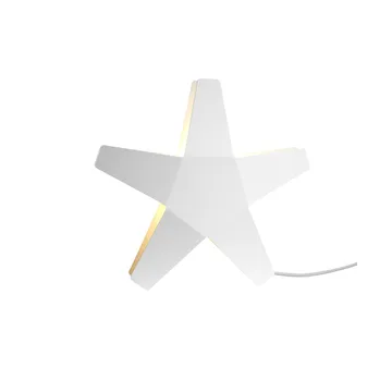 Stella 5 adventslysestage 41 cm - Sort - SMD Design