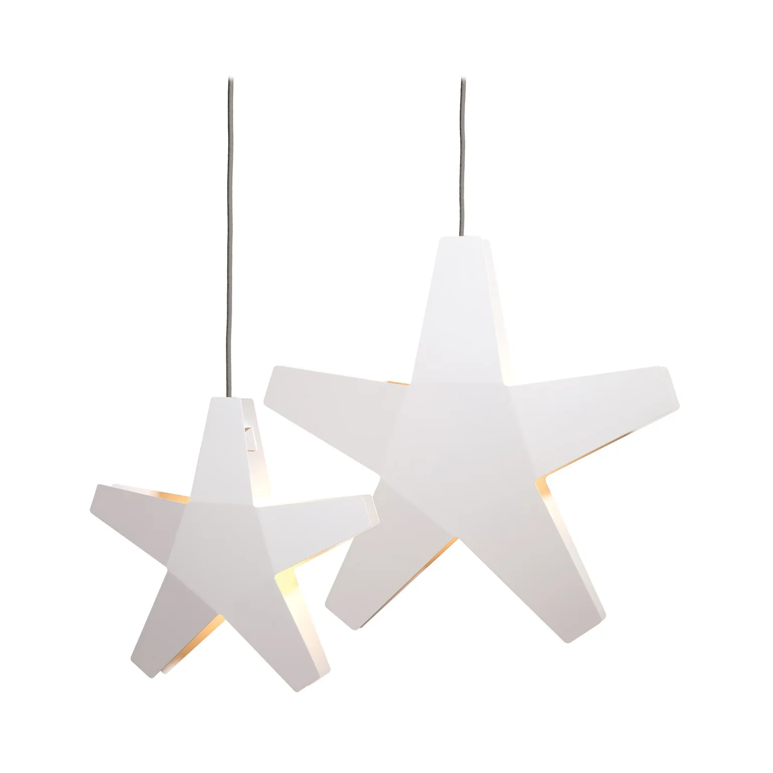 Stella 5 adventslysestage 41 cm, Sort SMD Design