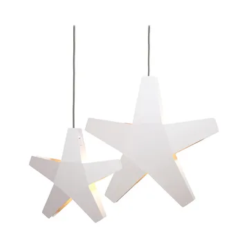 Stella 5 adventslysestage 41 cm - Sort - SMD Design