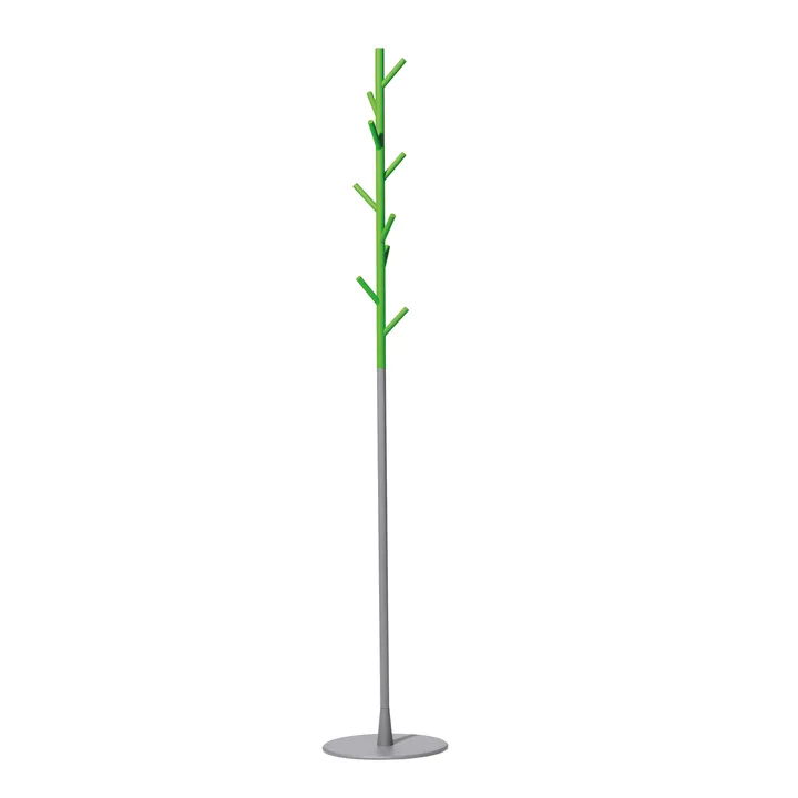 Sticks klædeophæng – gulv - grøn-sølv - SMD Design
