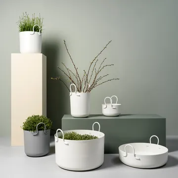 Tivoli 25 krukke - Mørkegrå, Ø25x30 cm - SMD Design