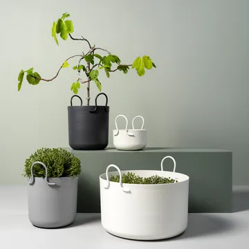 Tivoli 25 krukke - Mørkegrå, Ø25x30 cm - SMD Design