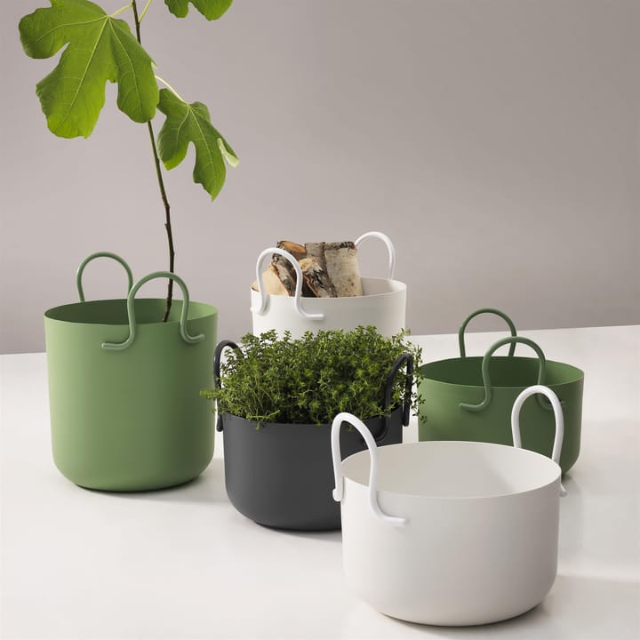 Tivoli krukke/urtepotte Ø30 cm høj, Hvid SMD Design