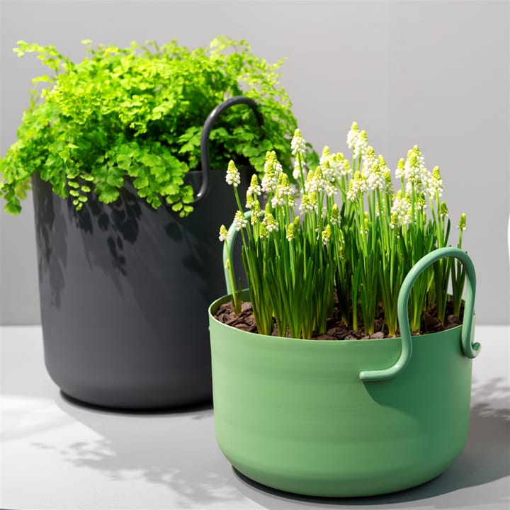 Tivoli krukke/urtepotte Ø30 cm høj, mørkegrå SMD Design
