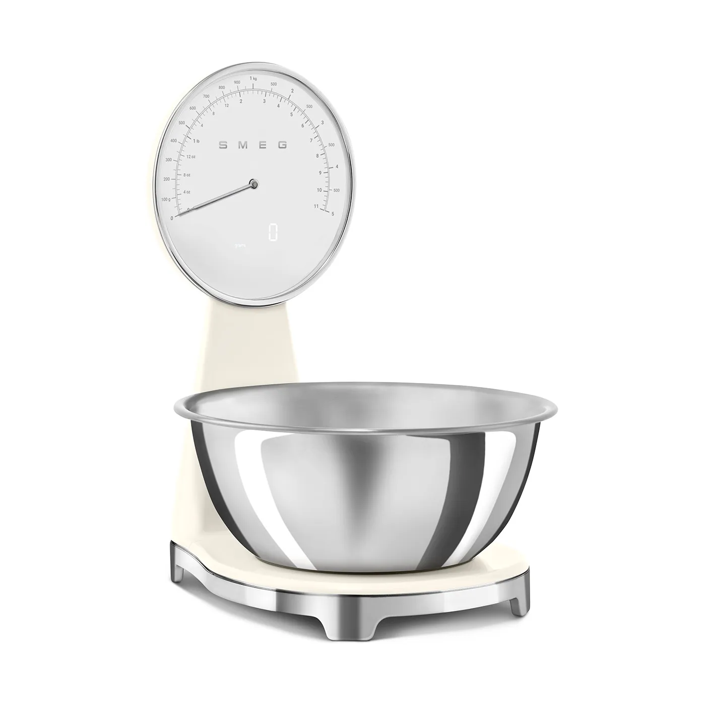 Smeg 50's Style analog køkkenvægt, Creme Smeg