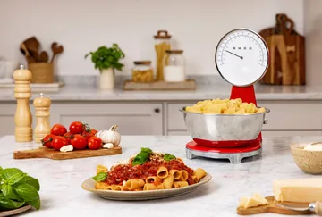 Smeg 50's Style analog køkkenvægt - Red - Smeg