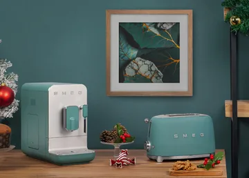 Smeg 50's Style brødrister 2 skiver - Emerald green - Smeg