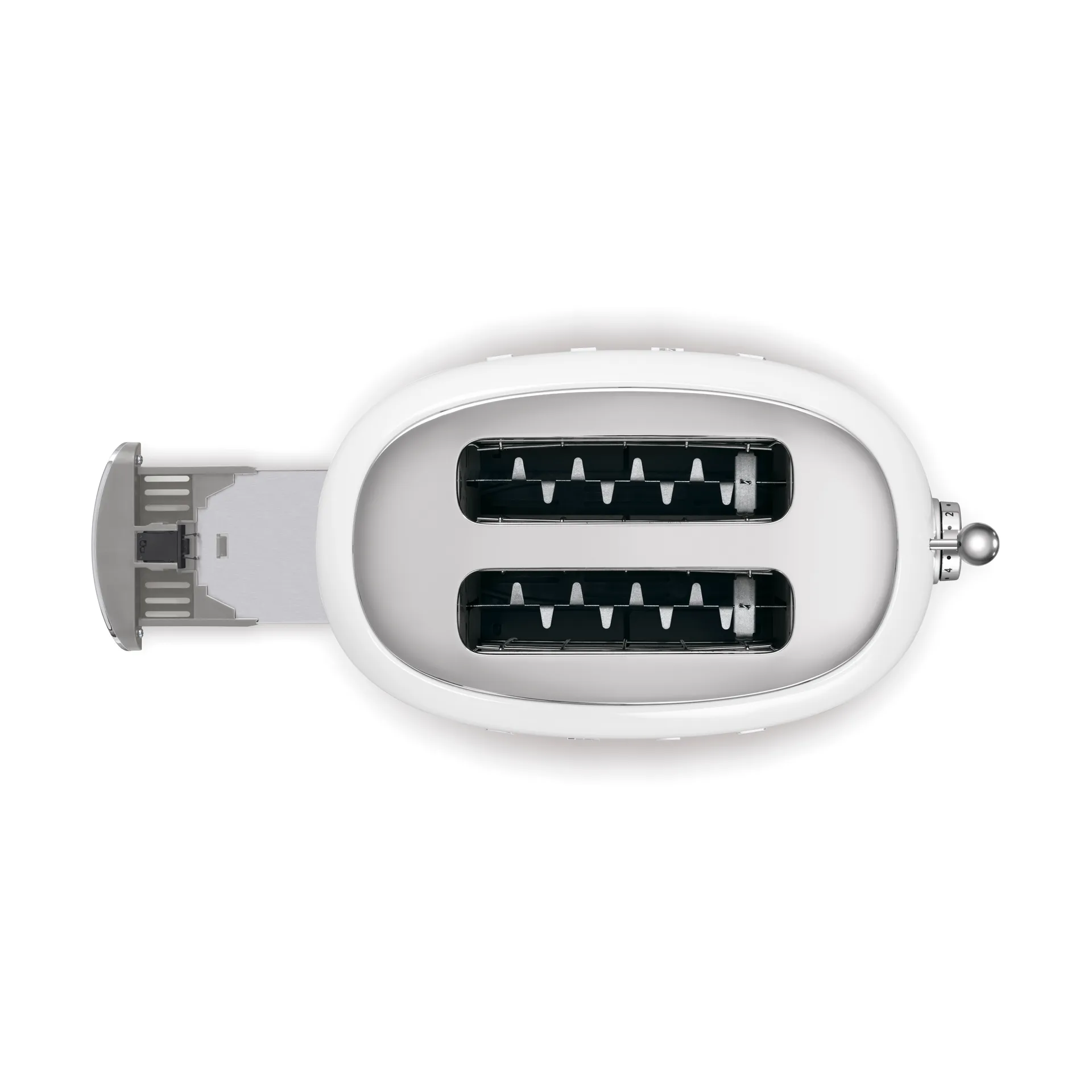 Smeg 50's Style brødrister 2 skiver, Hvid Smeg