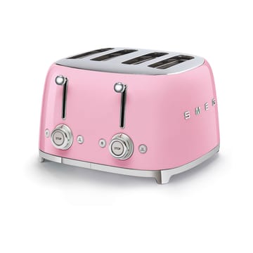 Smeg 50's Style brødrister 4x4 skiver - Lyserød - Smeg
