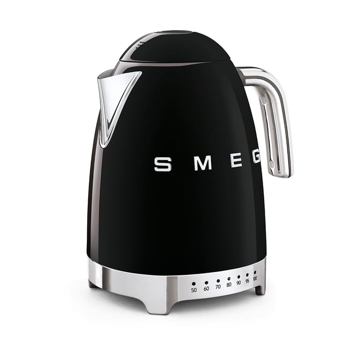 Smeg 50's Style elkedel med variabel temperatur 1,7 L, Sort Smeg